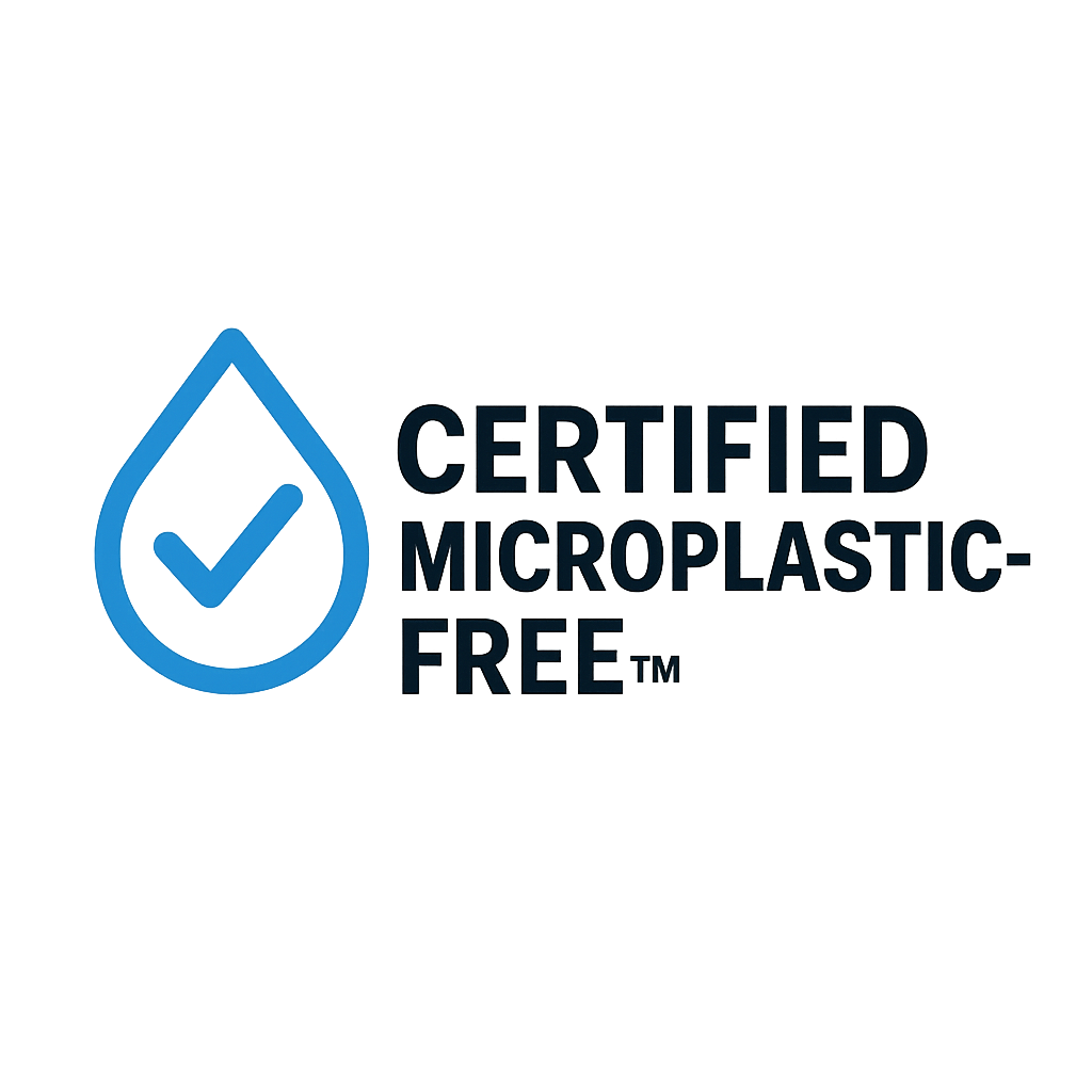 Certified Microplastic-Free™ logo