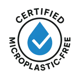 Certified Microplastic-Free seal